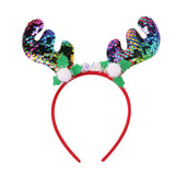 New Year Women Girls Cute Christmas Antlers Santa Claus Hairbands Sweet Hair Decorate Headband Fashion Hair