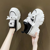 Spring And Autumn Father Shoes Female Net Red Platform Casual Sports Shoes Korean Version With Students Running Fashion Sports