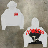 Men's Hoodie Y2K Original Hip-Hop Cartoon Graphic Print Pullover Fashion Leisure Loose Sports Shirt
