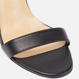 New Word With Exposed Toe Red-Soled High-Heeled Sandals Women's Fine Heel Sexy Red-Soled High-Heeled