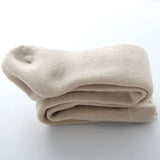 0 to 6 Yrs Super Thick Winter Children Cotton Tight Fleece Lining Soft Pantyhose Solid Color Pantyhose for Little