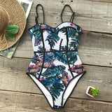 Sexy One Piece Swimsuit Women Swimwear Push Up Monokini Bandage Bodysuit Swimming Suit For Women maillot de bain