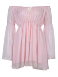 Long Sleeve Corset Mini Dress- Outfit