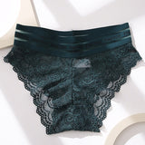 Seamless Women's Panties High Waist Letter Printed Plus Size Briefs Femme Pantys Sexy Lace Underpants For Women