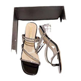 Coarse And Water-Drilled Slippers Women's Shoes Wear 2025 New Summer Fairy Style Cool