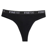 Women's Thong Letter Waist Underwear Female Underpants Sexy G-string Brief Woman Lingerie Intimates T-back Pantys