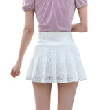 Ultra-Short Skirt Women High Waist Small Skirt Summer Skirt Mini Hundred Folds Ponmp Skirt Skirt 2025
