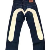 American High Street Fashion Big M Print Jeans Women Y2K Harajuku Casual Straight Baggy Jeans Punk Rock High Waisted Jeans 211-0-Outfit