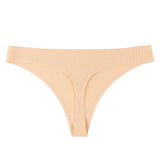 Sexy Seamless Panty Set Underwear T-back Female Comfort Intimates Fashion Ladies Low-Rise Briefs Panties Women