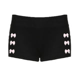 Zingj Velcro Belt Low Waist Black Jeans Spring And Summer New Hot Girls Tight Show Skinny Short Shorts