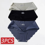 Seamless Silk Panties Women Underwear Sexy Female Underpants Briefs Woman Lingerie Underwear Ice Silk