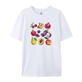 Retro Fruit Graphic Tees- Outfit