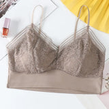 Sexy Lace Lingerie Wireless Bra For Women Padded Push Up Bralette Female Brassiere Soft Backless Fashion bras