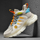 Top Men's Runing Shoes Spring Chunky Sneakers Comfortable Sport Shoes Outdoor Gym Walking Shoes Designer Reflective