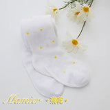 0-6 Yrs Spring Summer Autumn Cute Baby Girls Mesh Cable Knit Tights Cotton Breathable Pantyhose For Toddler Girls