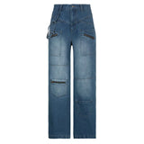 Zingj Women's Fall 2023 New Straight Leg Wide-Leg