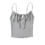 Zingj Trendy Women's Dress With Lace-Up, Small Vest And Spicy Girl Style To Wear A Short Navel