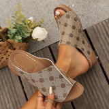 Zingj Size Slippers Female 2024 Summer New Splicing One-Word Fashion Outside Wear Thick Bottom