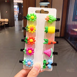 New Girls Cute Cartoon Ice Cream Unicorn Hair Clips Kids Lovely Hairpins Headband Barrettes Fashion Hair