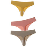 Women Panties Underwear Ultra-thin Seamless Briefs Comfort low-Rise G String Thongs Sexy Lingerie New Hot Bikini T