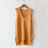 V Neck Sweater Knitted Sweater Women Sweaters Pullovers Autumn Winter FashionBasic Shirt Fitness Female Clothing