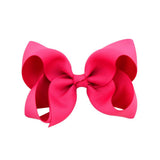 Solid Grosgrain Ribbon Hair Bows With Clip For Cute Girls Handmade Hair Clips Barrettes Hairpins Kids Hair