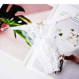 Women's 2XL Panties Sexy transparent Underwear Thongs and G strings Pink Female Seamless Lace Lingerie Underwear