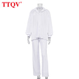 Beige Pleated Wide Leg Women's Pants 2021 Fashion Loose Office Wide Trousers Pants Ladies Elegant Full Length Palazzo