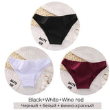Cotton Underwear Women M-2XL Comfortable Panties Ladies Plus Size Underpants Solid Color Briefs Female