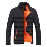 Solid Color Men's Cotton-Padded Jacket Thick Padded Jacket Winter New Cotton-Padded Jacket Short Padded Jacket