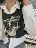 Vintage 90s Cropped Tank Top- Outfit