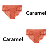 Women's Invisible Underwear Panties Intimate Briefs For Women Sexy Transparent Floral Lace Panties Seamless Panty