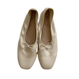New Fashion Bows Light-Slip Flat Shoes Wedding Shoes Ballet Spring And Autumn