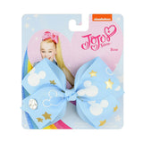 Bows Jojo Siwa Rainbow Printed Knot Ribbon Bow For Girls Handmade Boutique Hair Clip Children Hair
