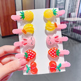 New Girls Cute Cartoon Ice Cream Unicorn Hair Clips Kids Lovely Hairpins Headband Barrettes Fashion Hair