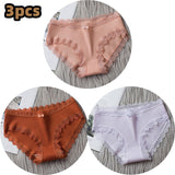 Cotton Panties Women Comfortable Underwears Sexy Middle-Waisted Underpants Female Lingerie Big Size Ladies