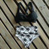 High Waist Bikini 2021 Halter Swimwear Women Swimsuit Female Bikini Set Bodysuit Bathing Suit Summer