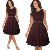 New Round Neck Women's Summer Lace