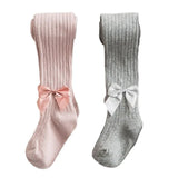 Pcs/Lot 0-10 Yrs Children Spring Autumn Tights Cotton Baby Winter Bowknot Girls Pantyhose Kids Infant Knitted Collant