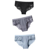 Pcs Cotton Panties Sexy Panty Briefs Lace Panties Women Underwear Lingerie Panties for Female Ladies Floral Pantys