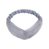 Women Girls Summer Bohemian Hair Bands Print Headbands Vintage Cross Turban Bandage Bandanas Hairbands Hair