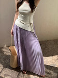 Xixi 2025 Summer New Temperament Is Thin And High-Rise Half-Dressed Dress Woman