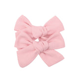 Leopard Knitting Hair Clip Cute Bowknot Hair Clips Handmade Hairpins Barrettes For Girls Headwear Kids Hair