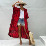 Kaftan Beach Tunic Beach Cover up Saida de Praia Swimsuit Women Bikini cover up Pareo Sarong Beachwear