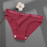 Women's Cotton Briefs Sexy Low Waist Underwear Ladies Fashion Panty Female Underpants Intimates Lingerie