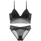 French Sexy Lace Underwear Set High Quality Bra Set Push Up Brassiere Fashion Bra And Panty Sets Sexy Lingerie For