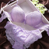 Women's Push Up Sexy Bra Set Black Underwear&amp;Panties Comfortable Breathable Bra Set Sexy Good Lace Underwear For