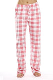 Classic Plaid Home Casual Trousers Loose