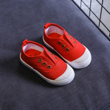Candy Color Kids Shoes For Girl Children Canvas Shoes White Sneakers Comfortable Boys Flat School