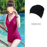 Women's Summer 2025 New Explosion Conjoined Flat Angle Professional Racing Conservative Fat Girl Meat